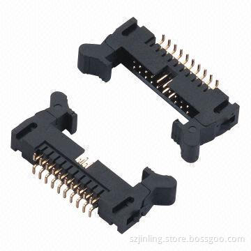 2.0mm Pitch Ejector Header with Latch SMT and Straight 1.5A Current Rating PA6T Insulator